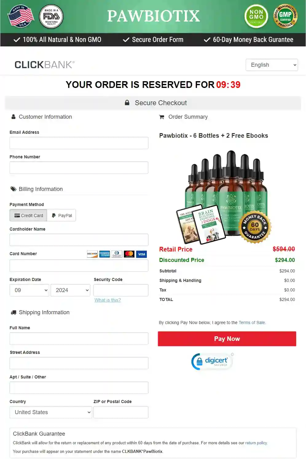 pawbiotix buy page